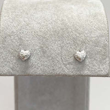 Pave Heart Stud Earrings 3-Set