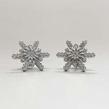 Pave Starburst Stud Earrings