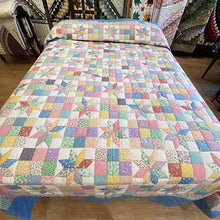 Star & 9 Patch Queen Quilt