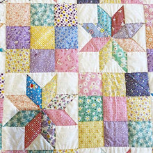 Star & 9 Patch Queen Quilt