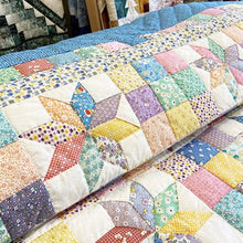 Star & 9 Patch Queen Quilt