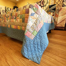 Star & 9 Patch Queen Quilt