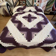 Log Cabin Queen Quilt