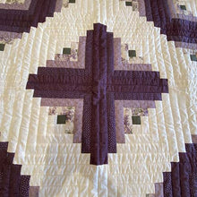 Log Cabin Queen Quilt