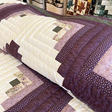 Log Cabin Queen Quilt