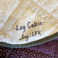 Log Cabin Queen Quilt