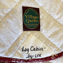 Log Cabin Queen Quilt