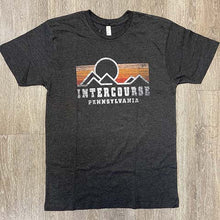 Orange Stripe Mountain T-Shirt