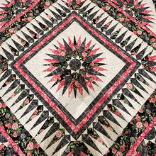 Exploding Compass King Quilt