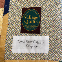 Juice Boxes Throw Quilt