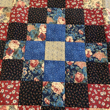 Chain Squares Throw Quilt