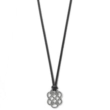 Trellis Leather Necklace