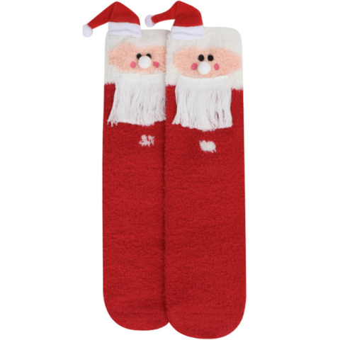 Santa & Helpers Kids Slipper Socks