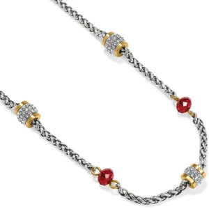 Meridian Red Short Necklace