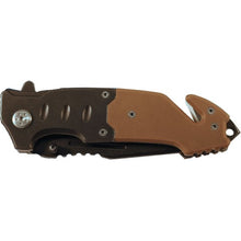 Gun Metal Open Assist Knife