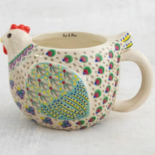 Chicken Folk Art Mug