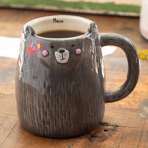 Mama Bear Folk Art Mug