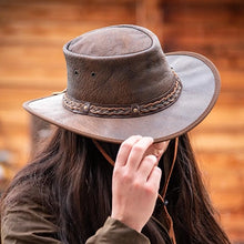 Iron Bark Leather Hat
