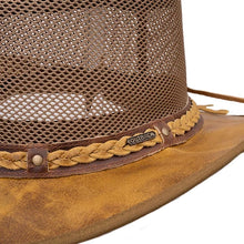 Wagga Wagga with Mesh Leather Hat