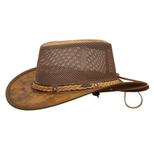 Wagga Wagga with Mesh Leather Hat