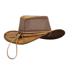 Wagga Wagga with Mesh Leather Hat
