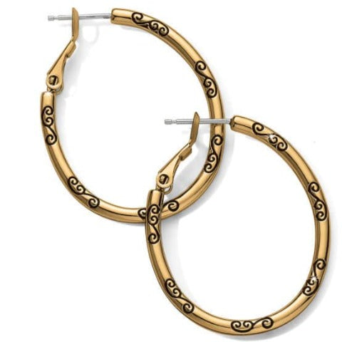 Hoop Charm Earrings