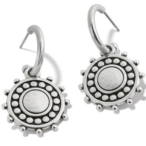 Dot Medali Reversible Hoop Earrings