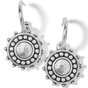 Dot Medali Reversible Hoop Earrings