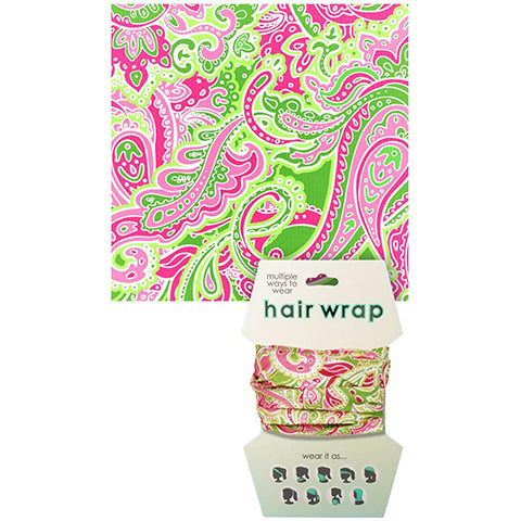 Paisley Hair & Face Wrap