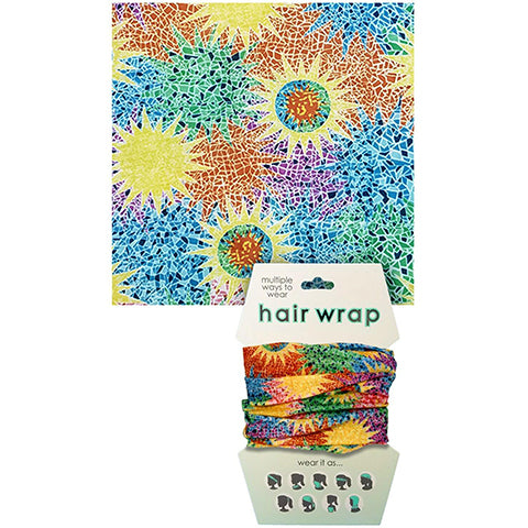 Color Burst Hair & Face Wrap