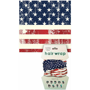 American Flag Hair & Face Wrap