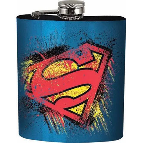 Superman Flask