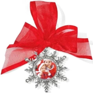 Snowflake Photo Ornament