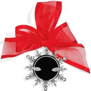 Snowflake Photo Ornament