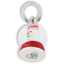 Snow Globe Snowman Charm