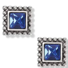 Sparkle Square Mini Post Earrings