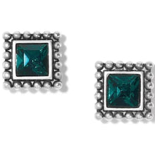 Sparkle Square Mini Post Earrings