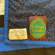 Bright Blue Sampler Quilt