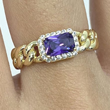 Halo Cubic Zirconia Ring