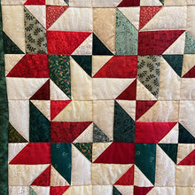Christmas Spinners Quilt Wall Hanging
