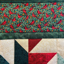 Christmas Spinners Quilt Wall Hanging