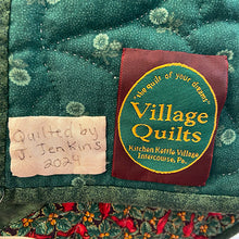 Christmas Spinners Quilt Wall Hanging