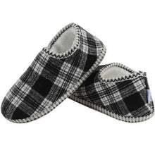 Cozy Plaid Cabin Bootie Slippers