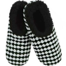 Harlequin Pattern Slippers