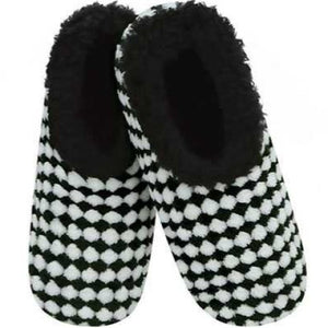 Harlequin Pattern Slippers