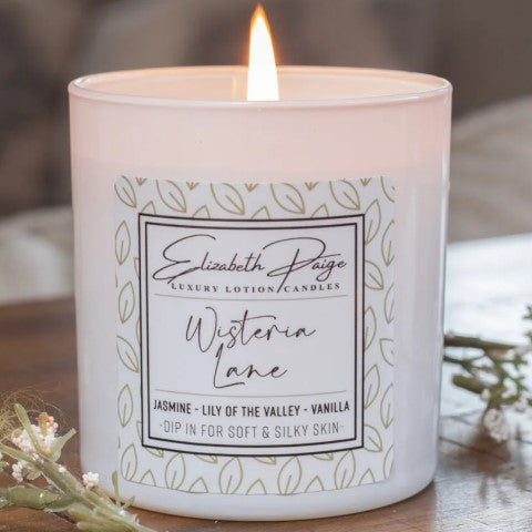Wisteria Lane Soy Lotion Candle
