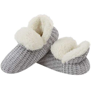 Chenille Soft Bootie Slippers