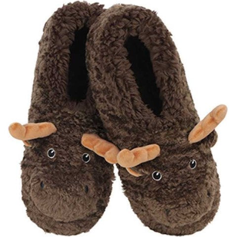 Women's Moose Slippers