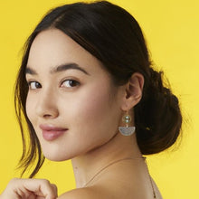 Duo Shape Dangle Earrings