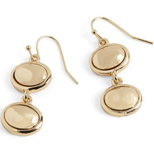 Double Dome Dangle Earrings